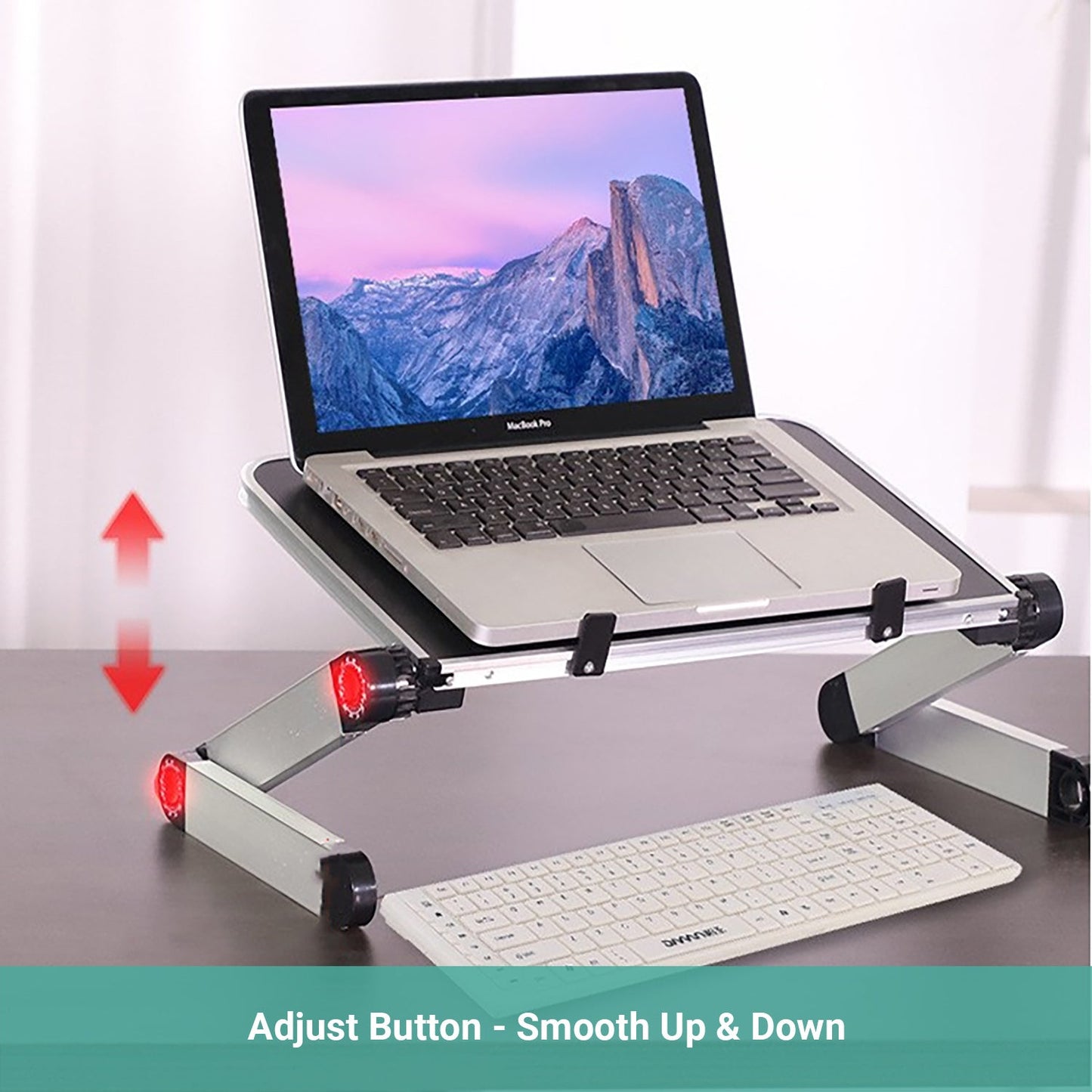 Lineguard Book Stand Adjustable Document Holder Foldable Reading Desk Study Work