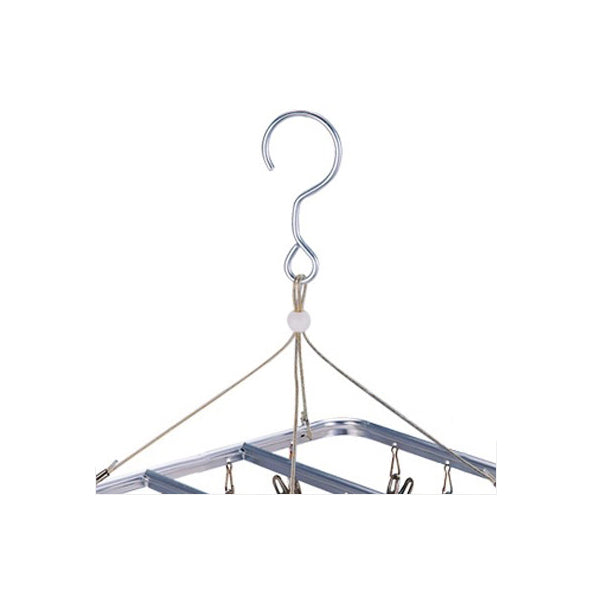 Stainless Steel Clothes Hanger Airer Dryer 28 Pegs Clips Rack Sock Underwear