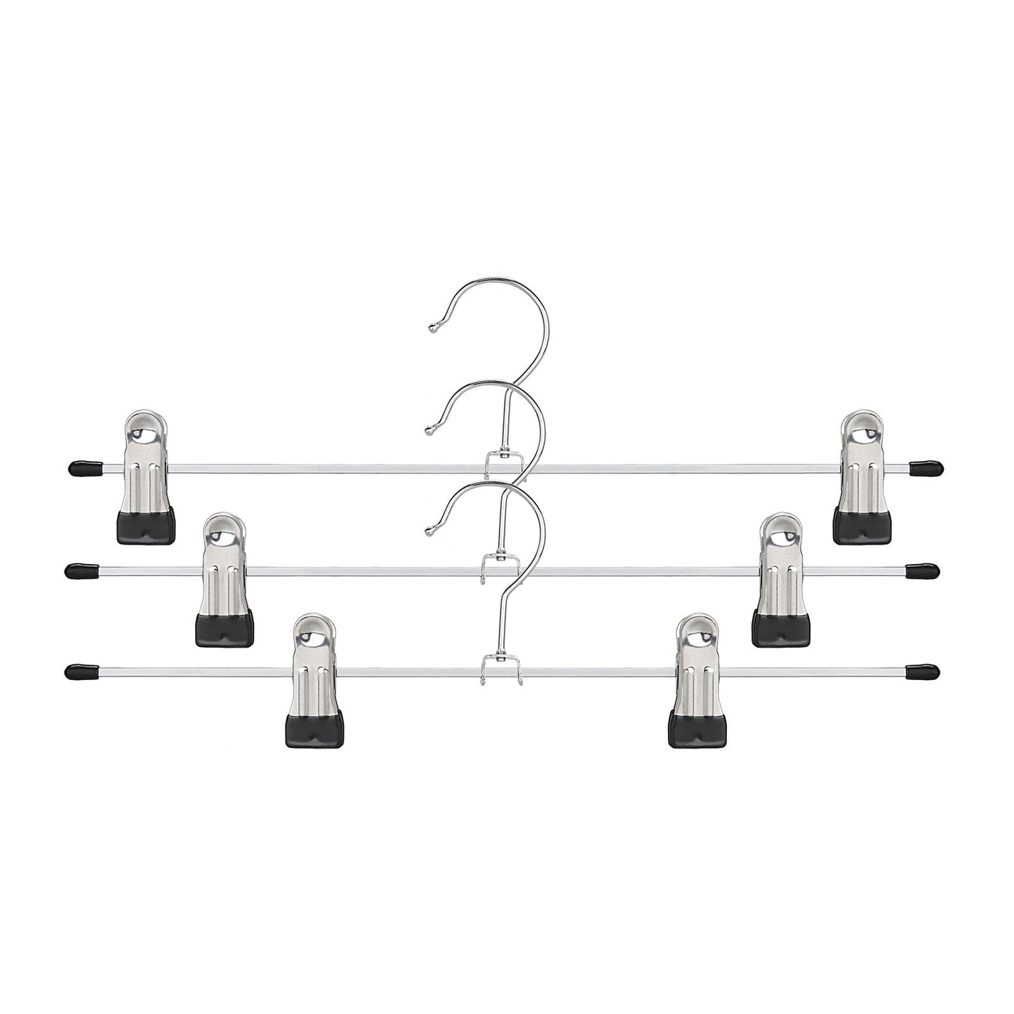Metal Clip Hangers Trouser Skirt Coat Pants Bulk Clothes Clothing Coathangers
