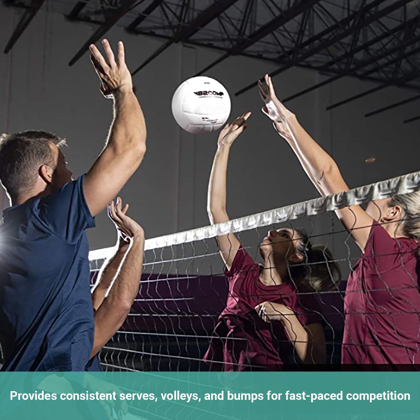 Crocox Microfiber Volleyball Size 5 Traning Soft Touch Indoor Outdoor Beach Play