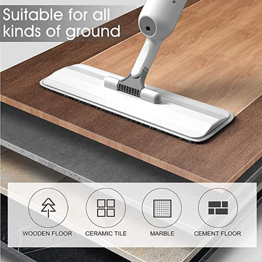 Spray Mop Microfibre Water Flat Mops Floor Kitchen Bath Microfiber Cleaner Metal