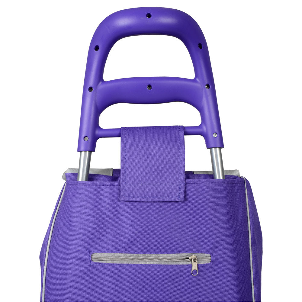 Shopping Cart Carts Trolley Bag Foldable Bags Luggage Wheels Folding Basket Pull