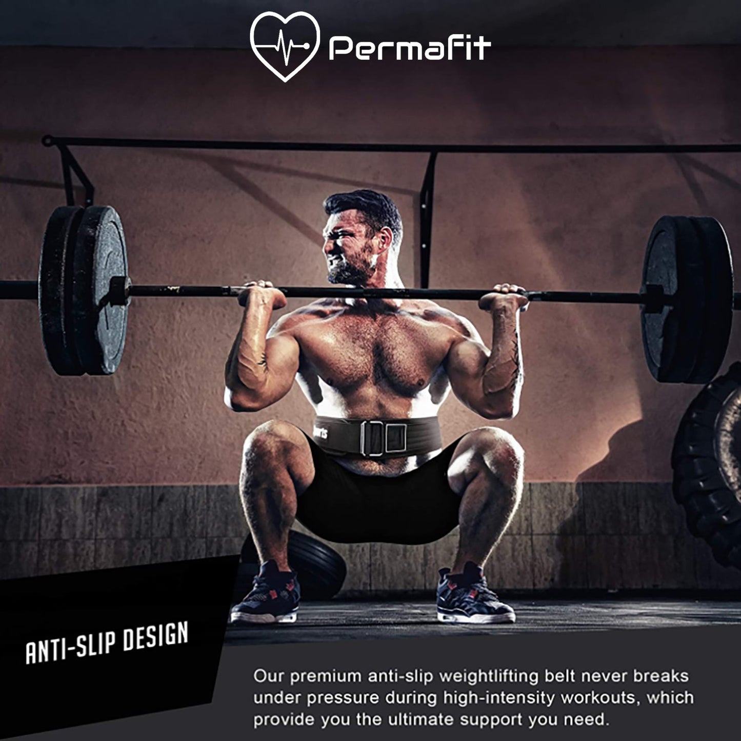 Permafit Waist Trainer Men Trimmer Belt Women Weight Loss Compression Shapewear