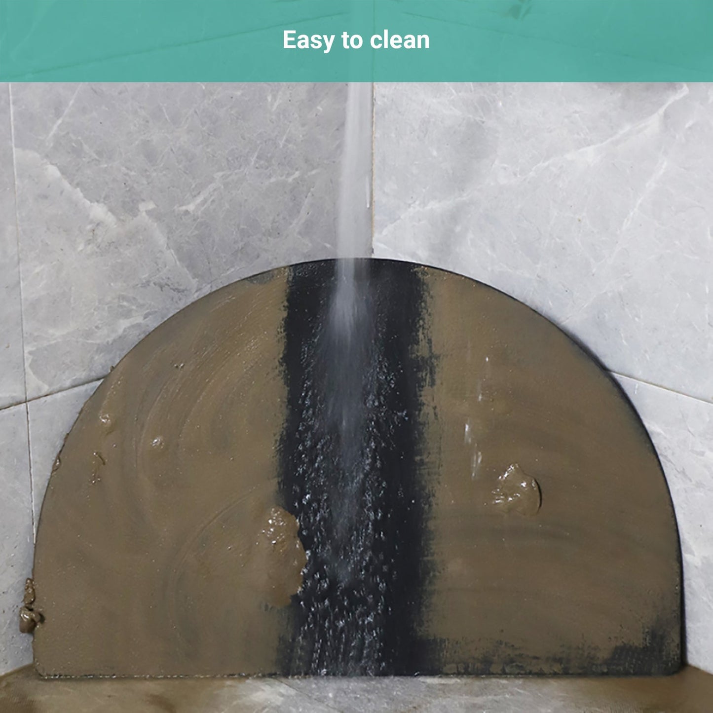 Lecluse Bathroom Absorbent Mat Diatomaceous Earth Mud Floor Pad Fast Drying