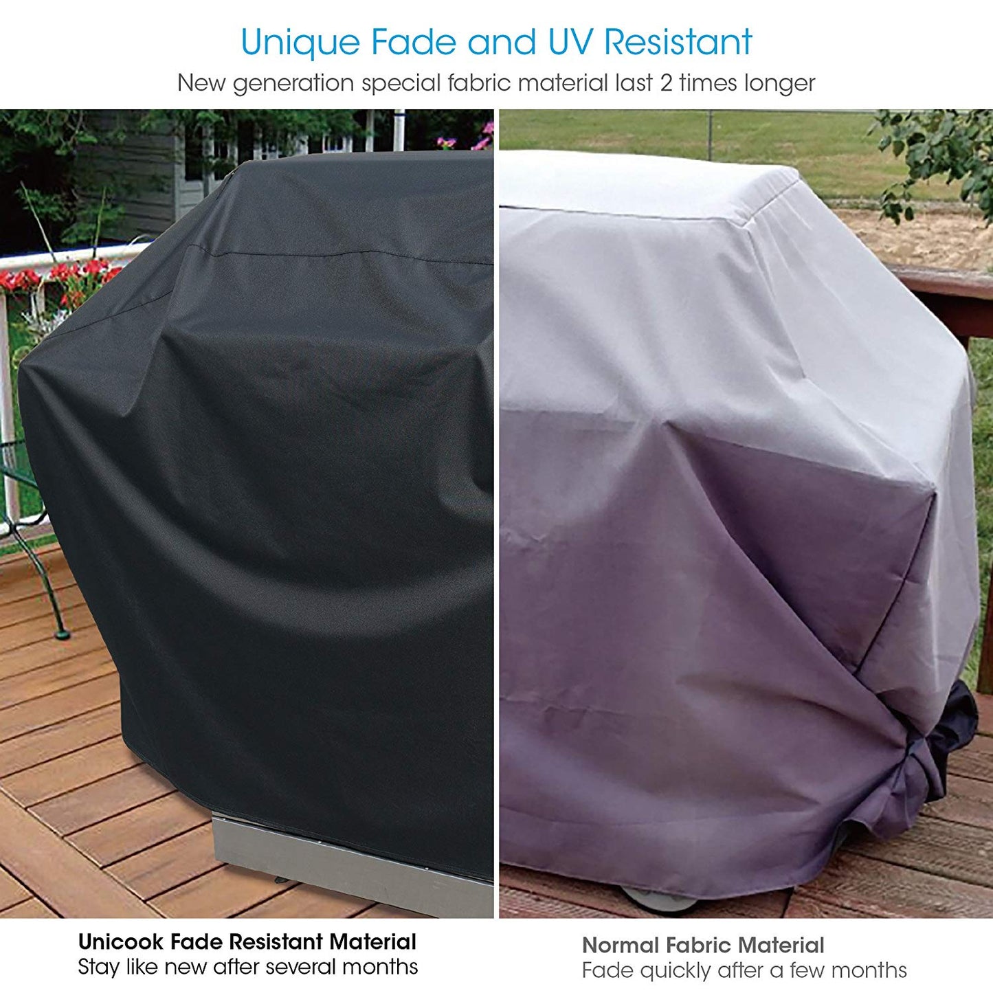 Landen BBQ Covers 2/4/6 Burner Waterproof Outdoor Gas Burner Barbecue Protector