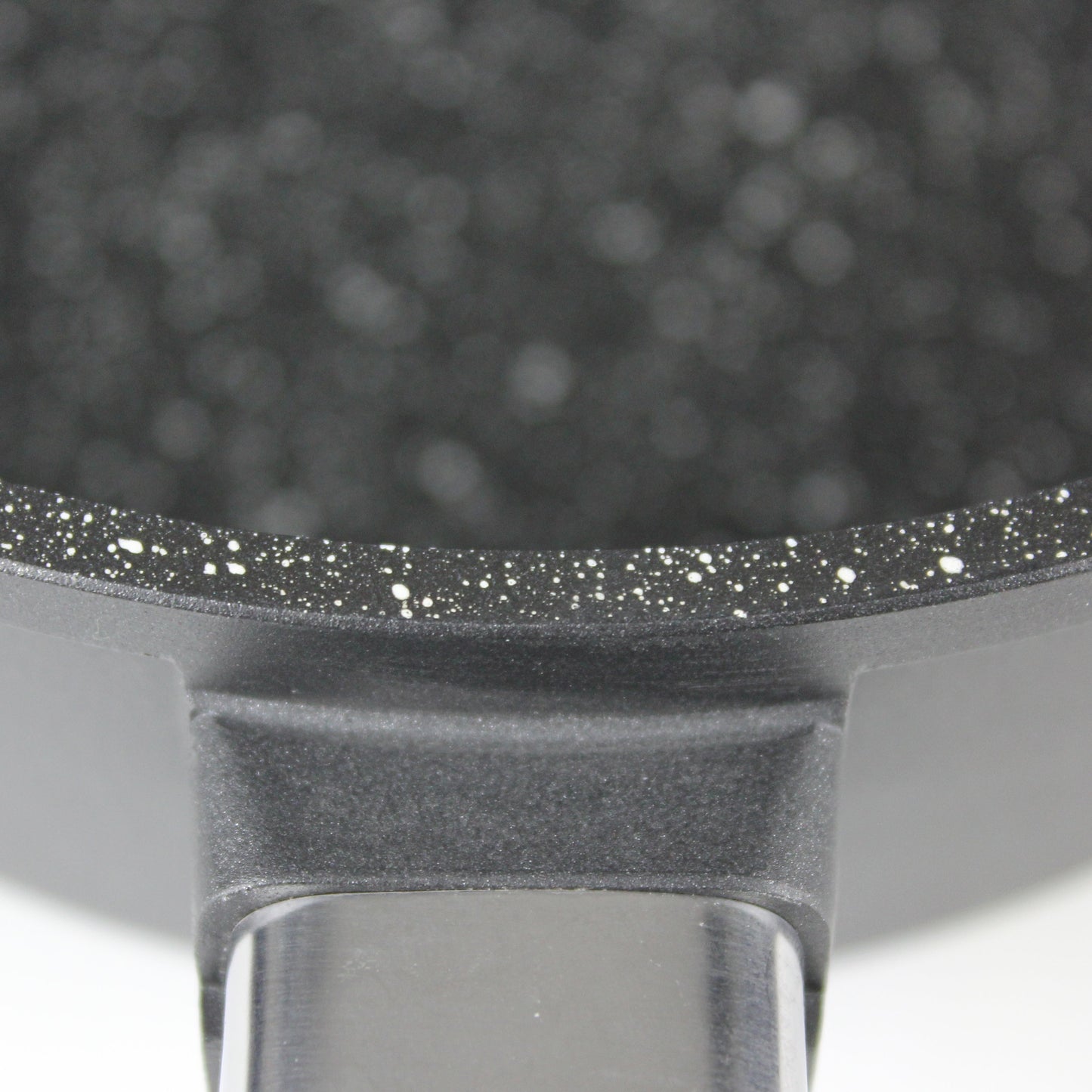 Non Stick Casserole Stockpot Saucepan Cookware Aluminium Marble Black Glass Lids