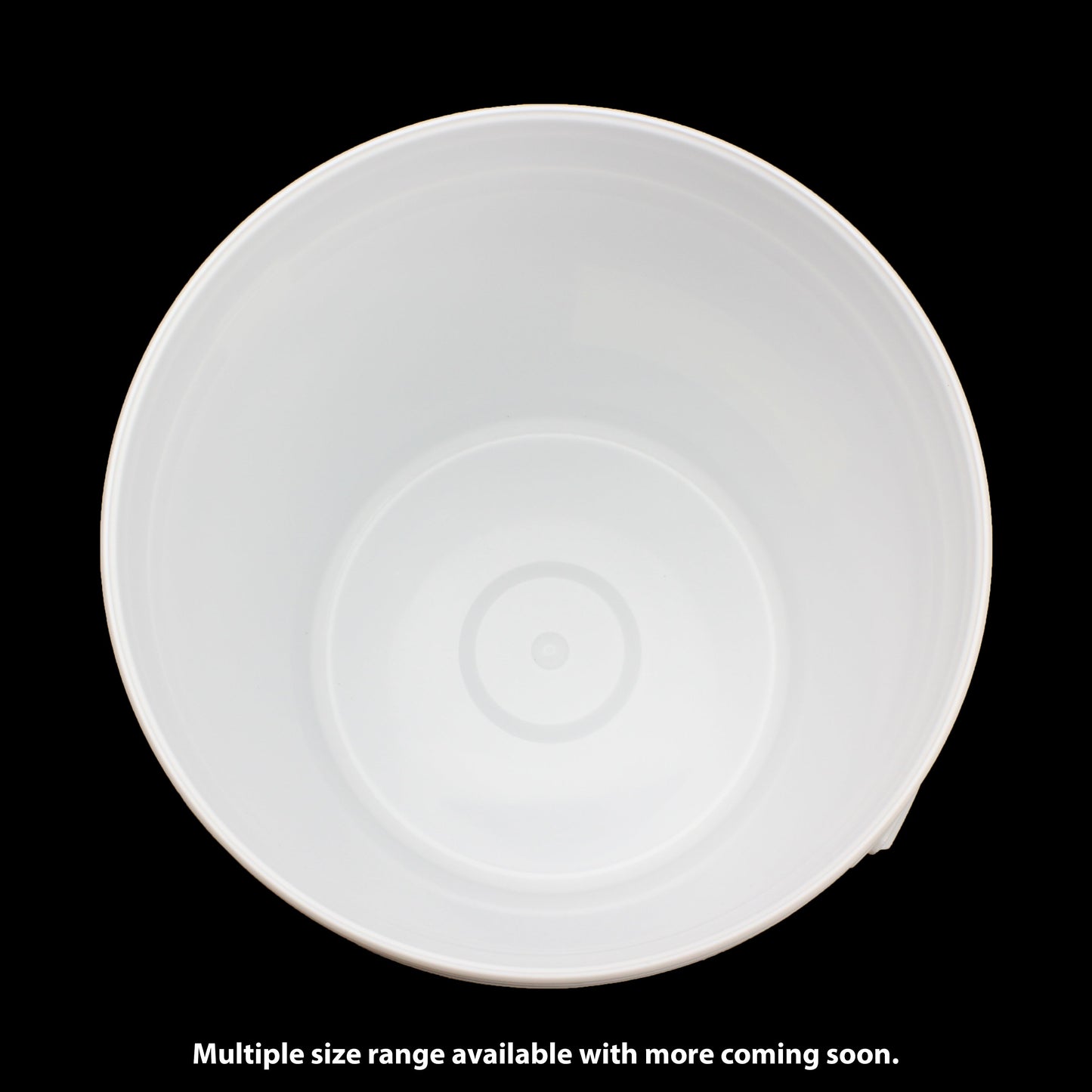 Plastic Bucket with Lid Buckets White 5L 10L 15L 20L Food Grade Pail Handle Bulk