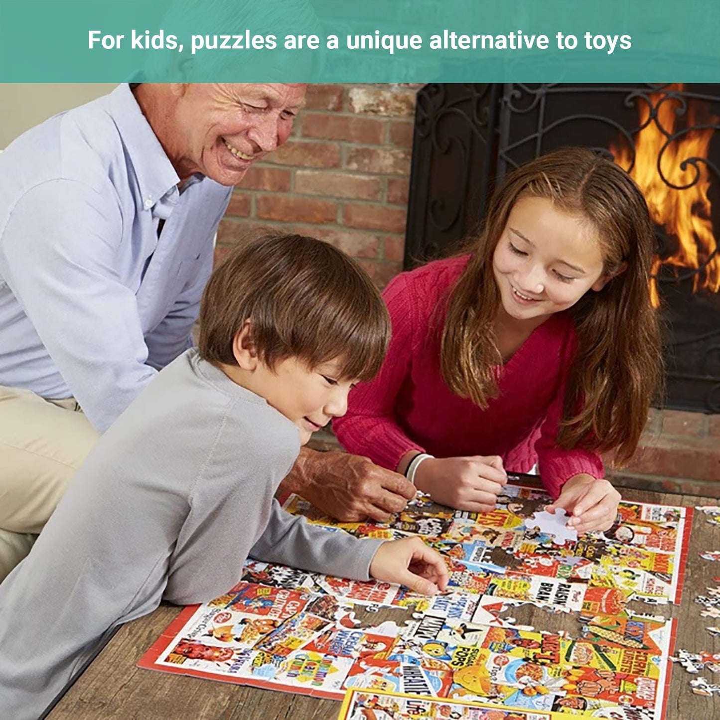 Lineguard 1000 Piece Jigsaw Puzzle Adults DIY Craft Children Educational Toy