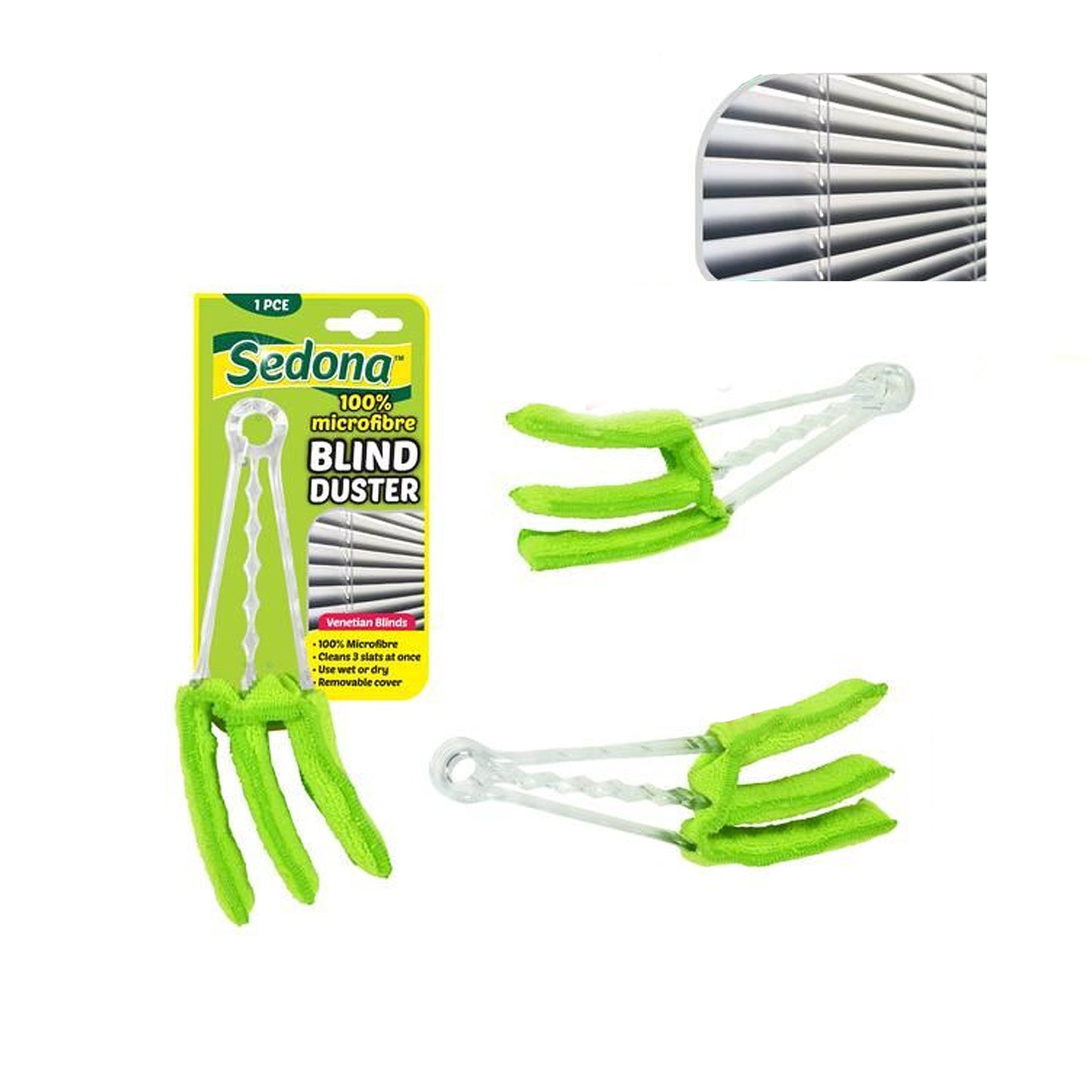 Microfibre Chenille Duster 100% Microfiber Blinds Extendable Washable Removable