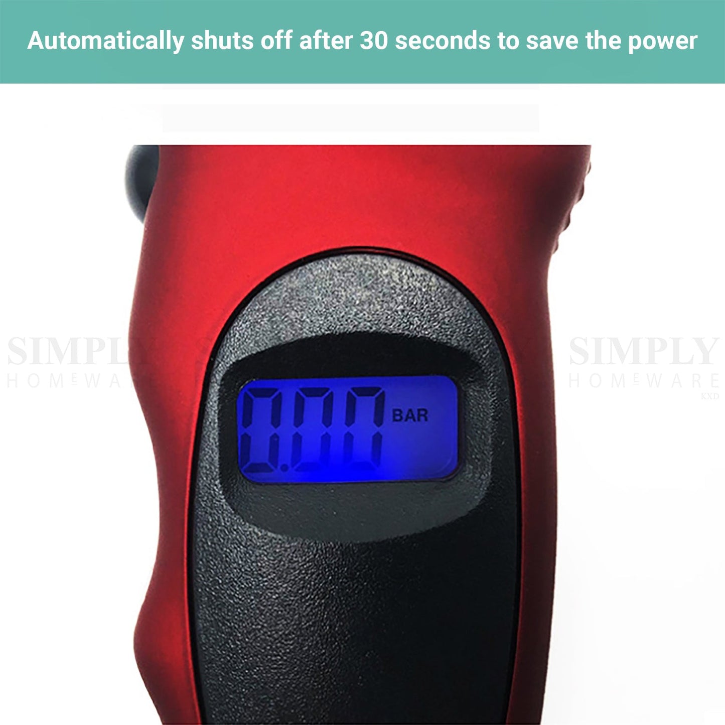 Kartech Tyre Pressure Gauge Digital Instant Read Car Bicycle Monitoring System