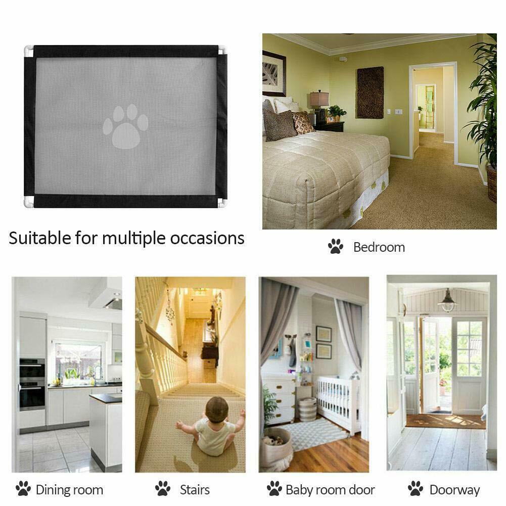 Pipers Pet Mesh Gate Dog Cat Enclosure Baby Guard Safety Barrier