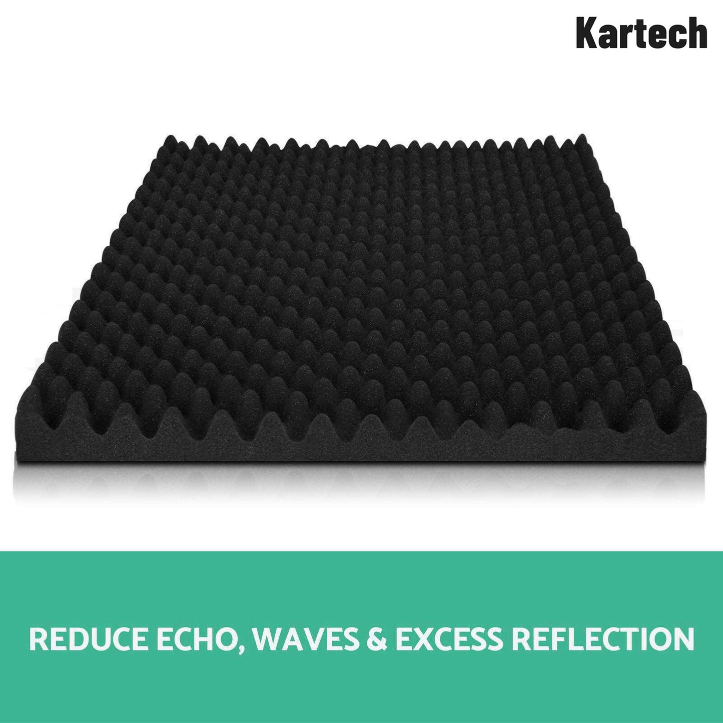 Sound Proofing Acoustic Panels Tiles Foam Studio Egg Shell Insulation Bass Traps
