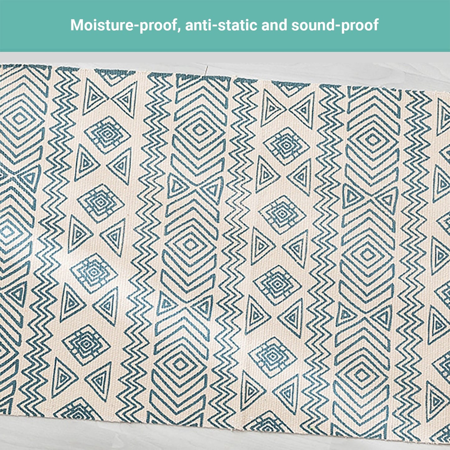Lecluse Cotton Area Rug Living Room Mat Hand Woven Floor Carpet Round/Rectangle