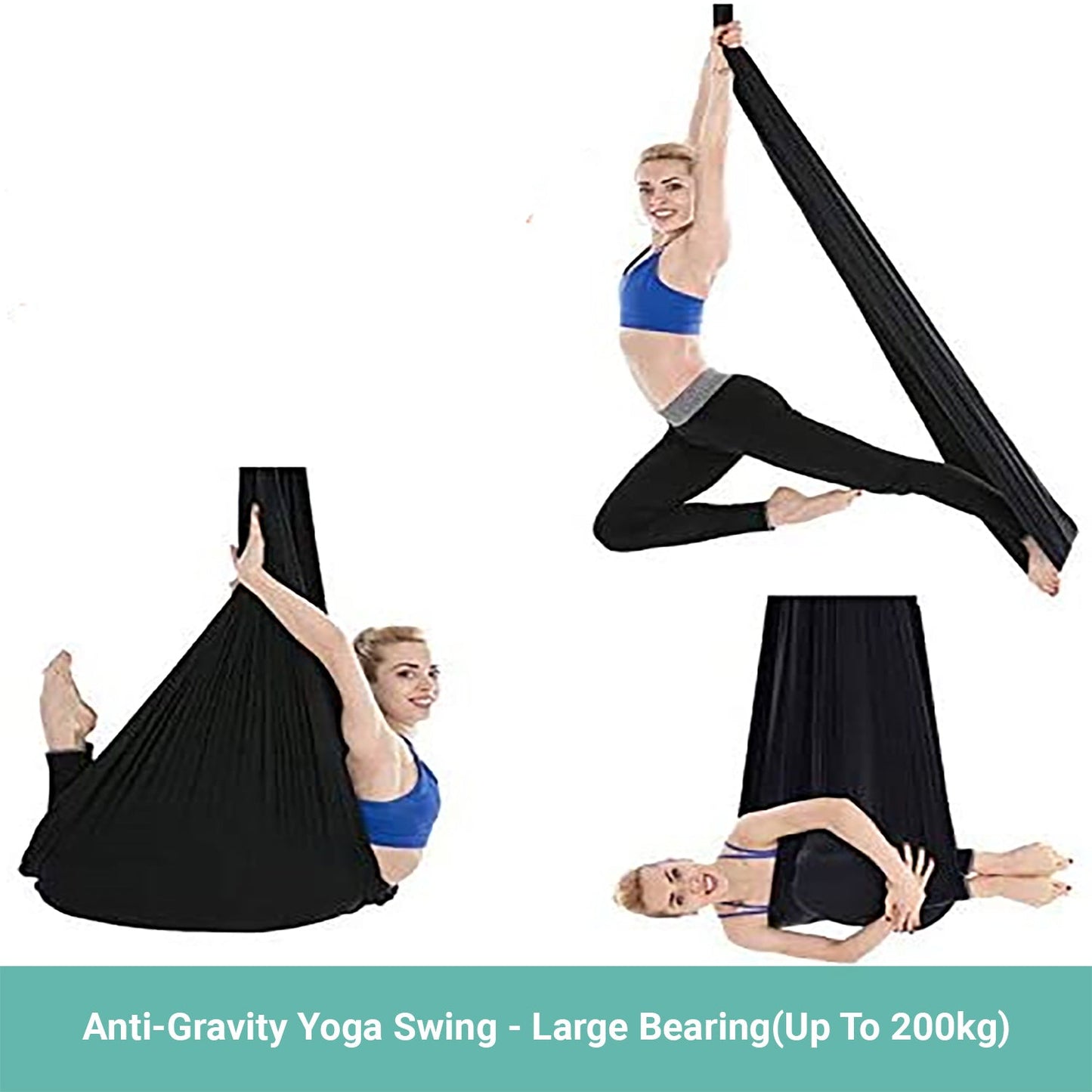 Permafit Yoga Swing Hammock Strap Ultra Strong Decompression Fitness Props