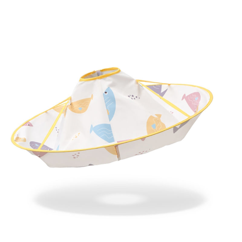Truboo Children Haircut Cloth Kid Haircut Cape Umbrella Cloak Hair Catcher Kids