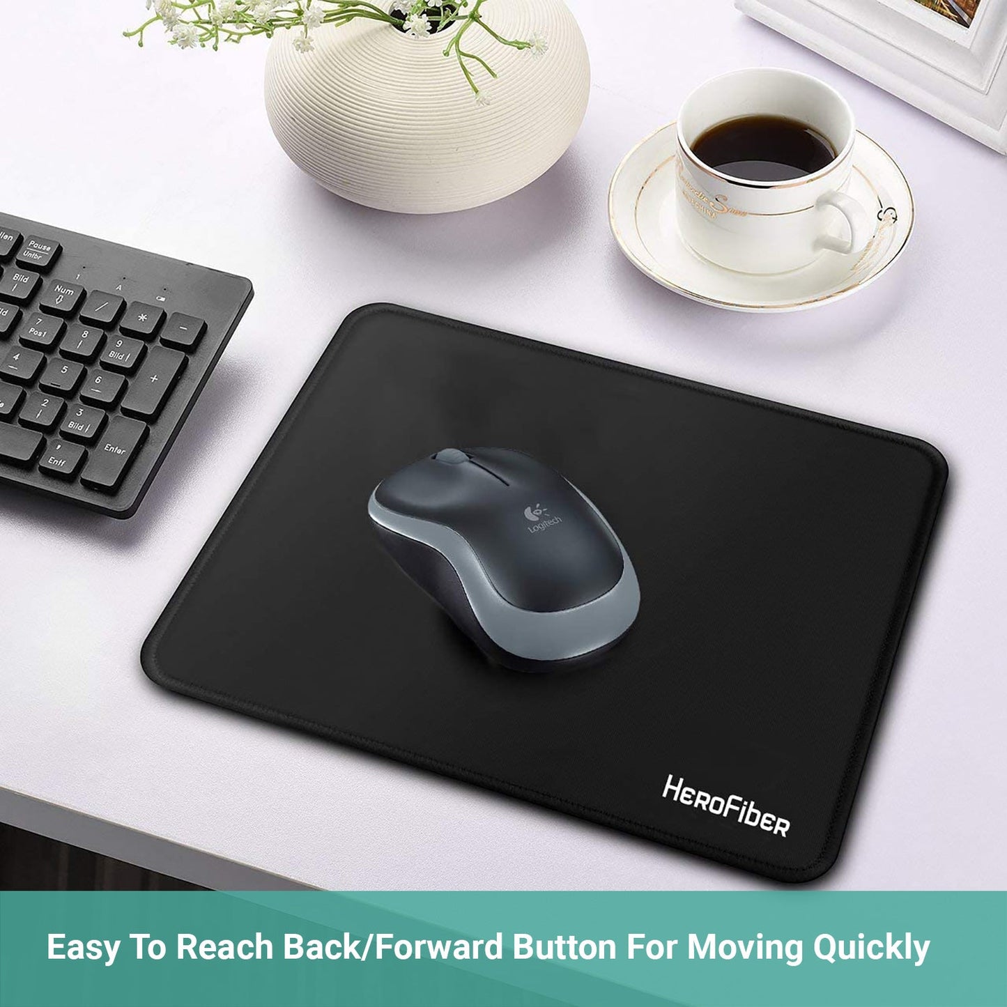 Logitech M185 Wireless Mouse 2.4Ghz 1000DPI USB Receiver Office Gaming Blue Red