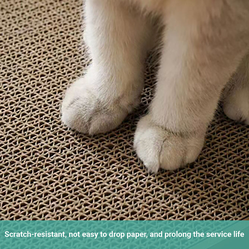 Pipers T Cat Scratcher Board Scratching Post Ball Toy Pad Indoor Pet Premium