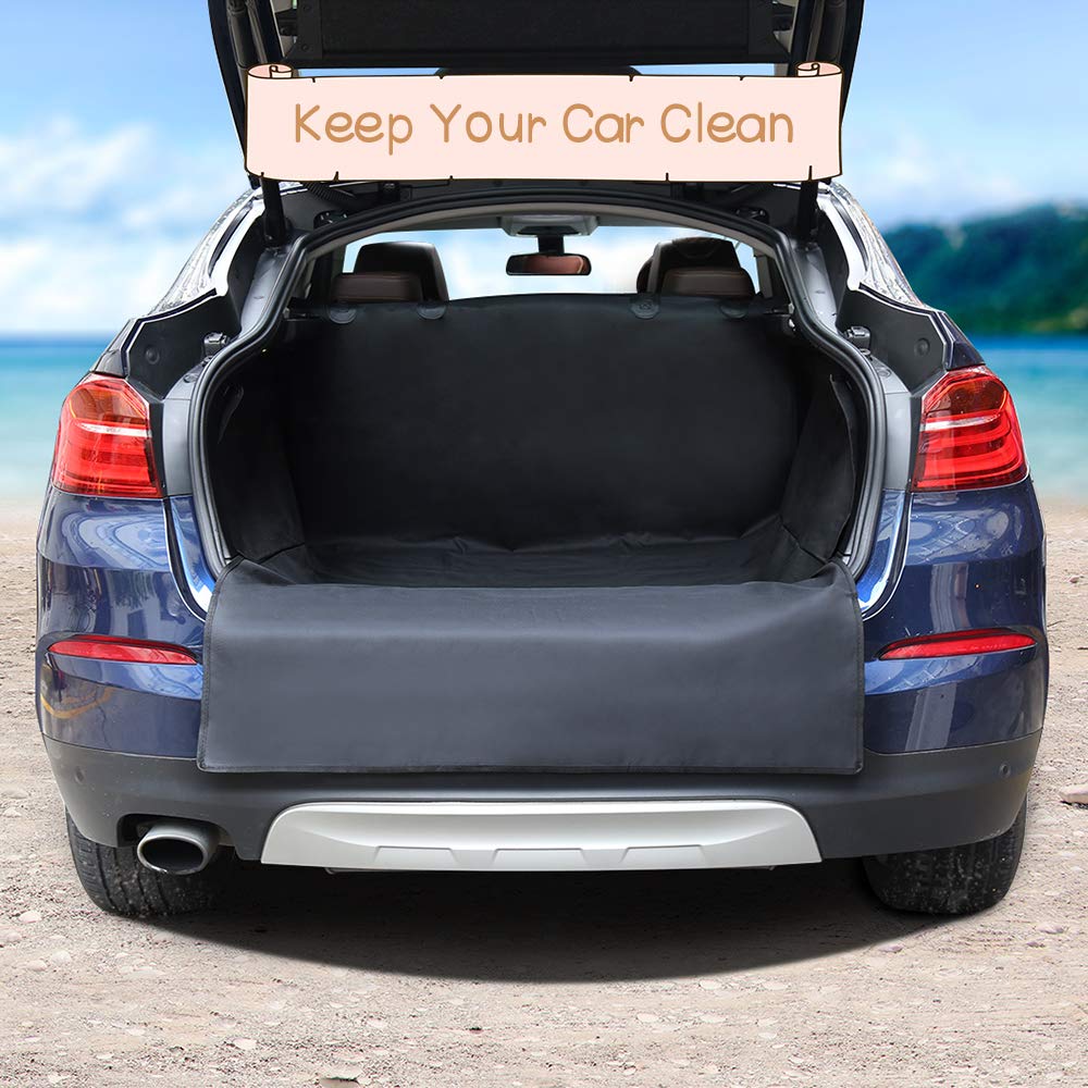 Pet Dog Car Boot Cargo Liner Waterproof Protector Cover Mat Non Slip Cat Black