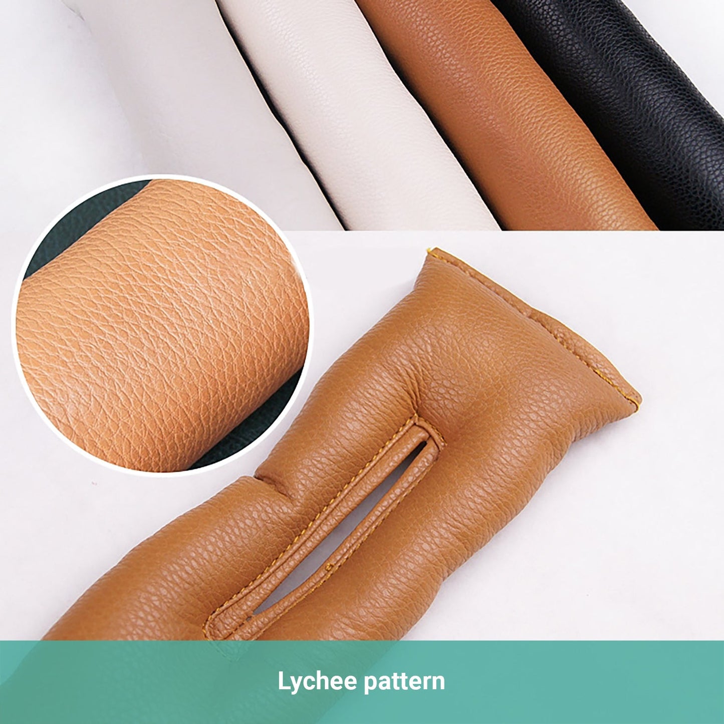 2x Kartech Car Seat Gap Filler Leakproof Blocker PU Leather Spacer Protector