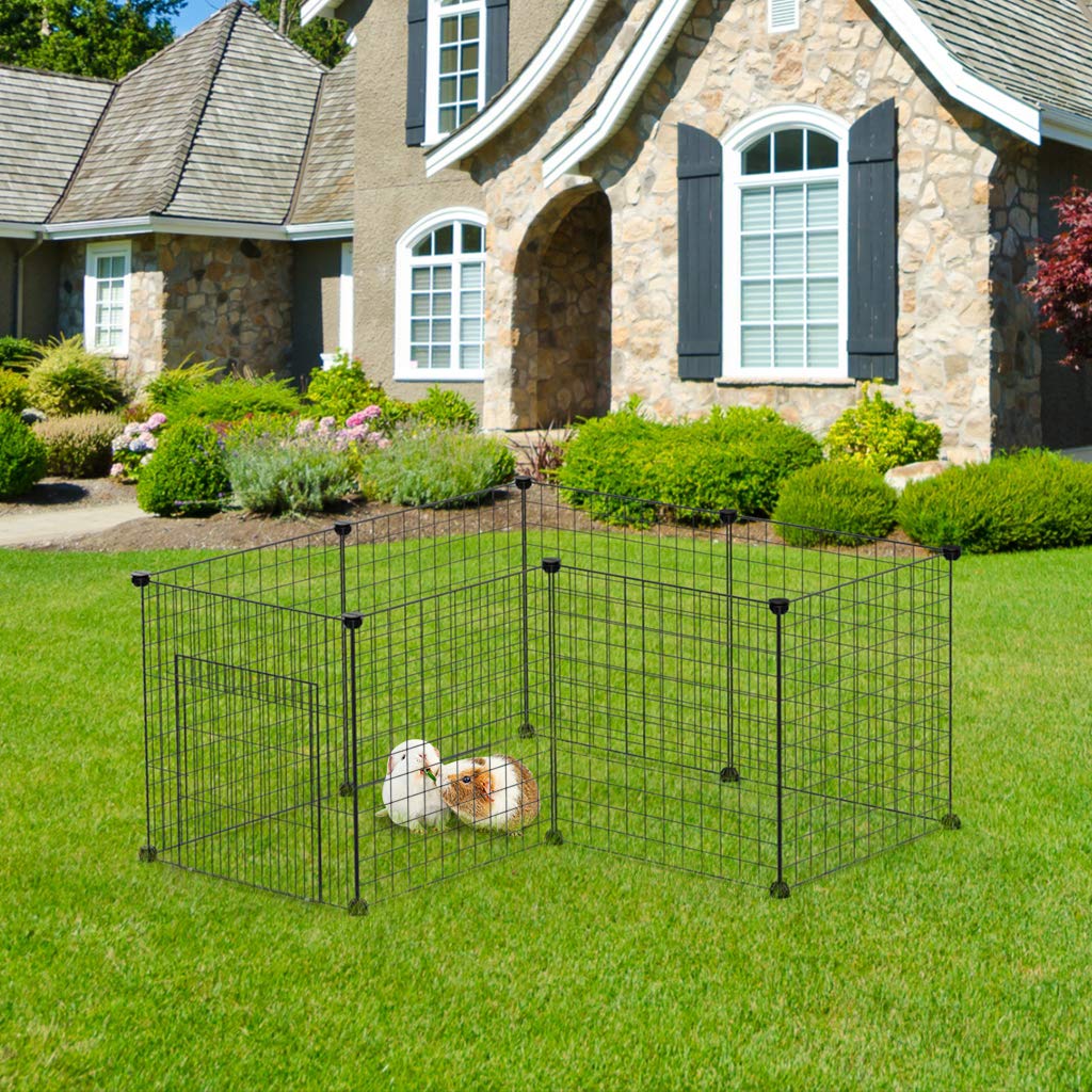 Pipers Pet Fence Cage Dog Puppy Playpen Enclosure Panels Customizable Foldable