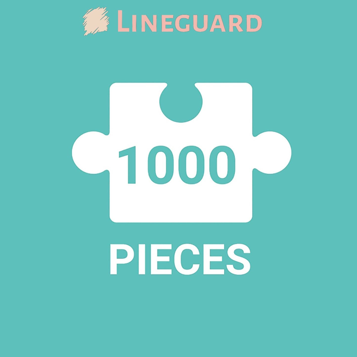 Lineguard 1000 Piece Jigsaw Puzzle Adults DIY Craft Children Educational Toy