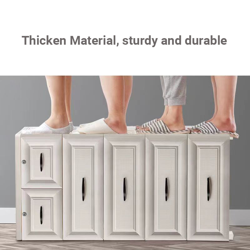 Lecluse 5-Tiers Storage Drawer Plastic Storage Chest Of Drawers Dresser Tallboy With Wheels 5 Tiers Cabinet Level Wheel Box Cloth Storage Toy Storage Snack Drawer
