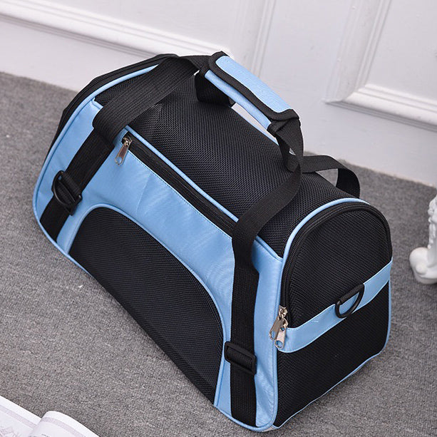 Pet Carrier Bag Carry Portable Large Cat Dog Travel Bag Airline Certified Strap