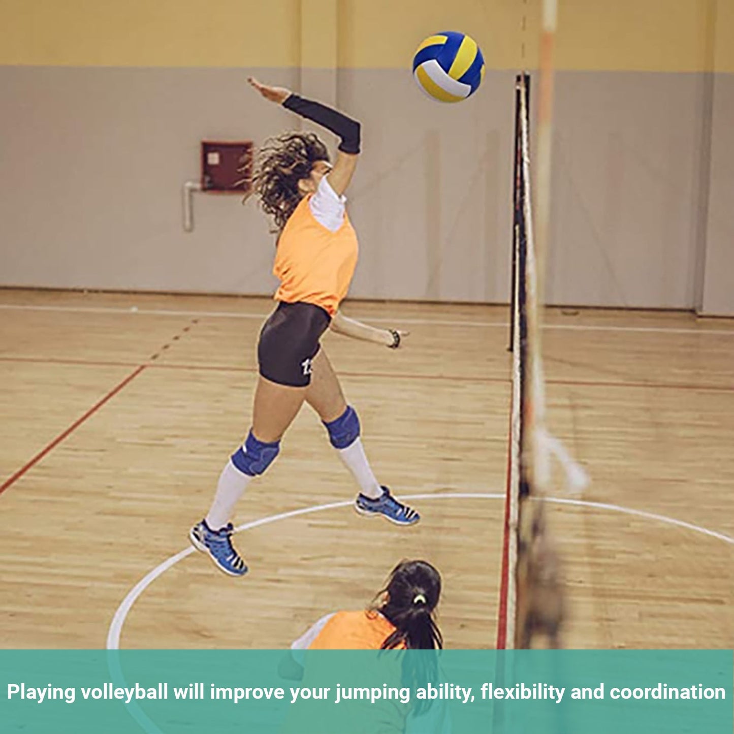 Crocox Microfiber Volleyball Size 5 Traning Soft Touch Indoor Outdoor Beach Play