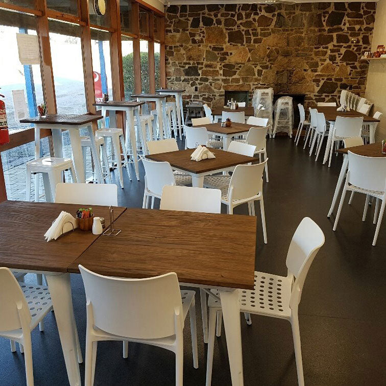 Tolix Dining Table Bar Replica Xavier Pauchard Restaurant Cafe Metal Steel Legs