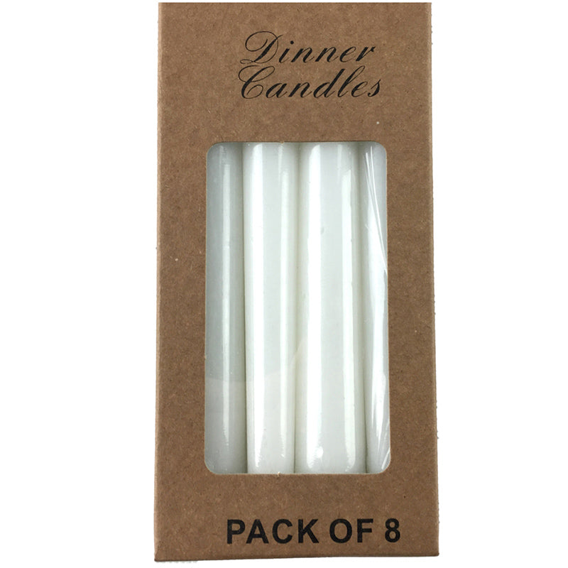 Tapered Candles Taper Dinner Candle Bulk Coloured Unscented Wicca Pagan 6/8 Pack