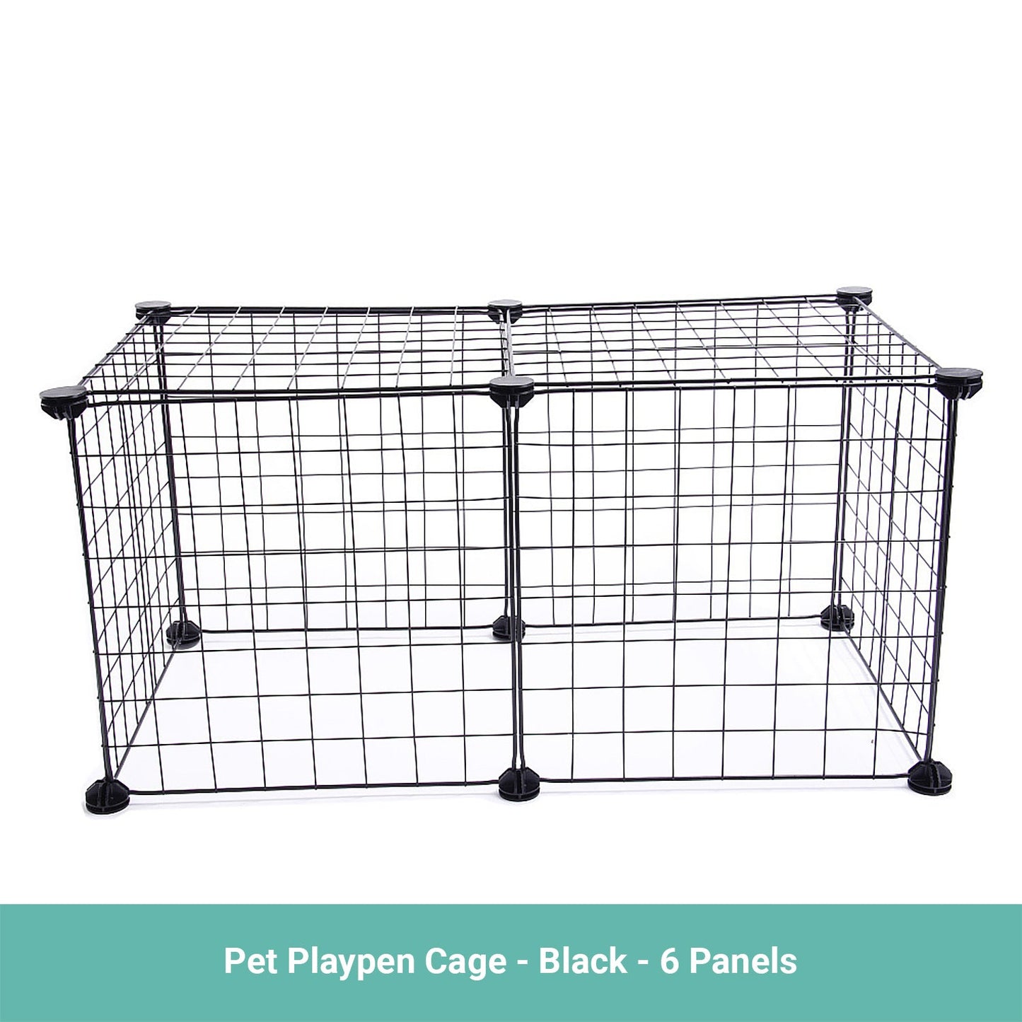 Pipers Pet Fence Cage Dog Puppy Playpen Enclosure Panels Customizable Foldable