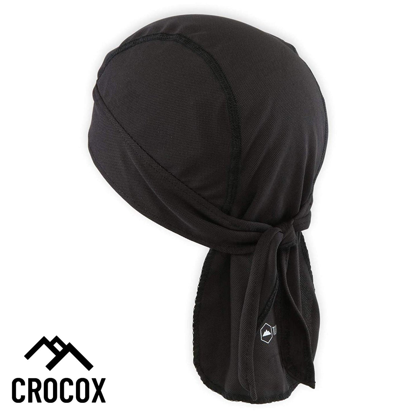 Crocox Cycling Skull Cap Beanie Helmet Liners Sweat Bandana Chemo Hat Running