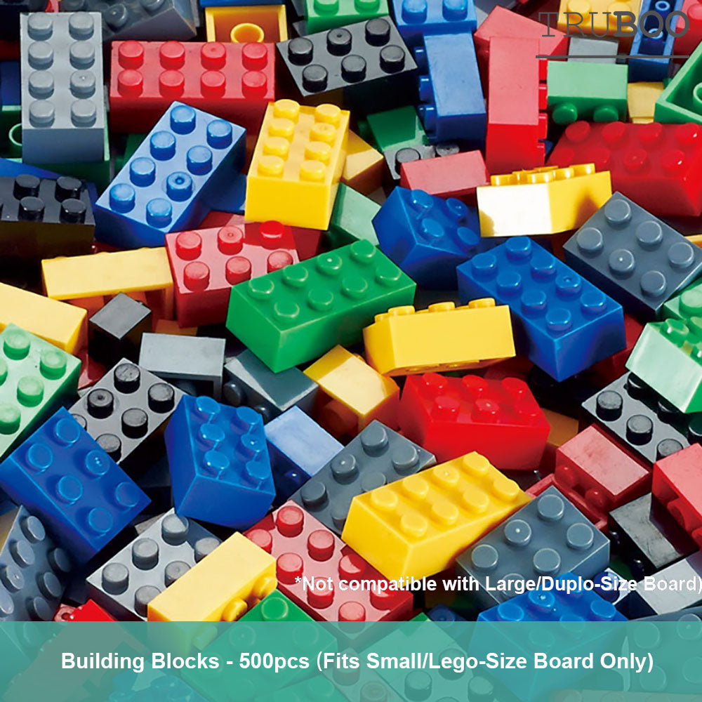 Truboo Building Blocks Kids Table and Chairs Set Toy Bricks Activity Play Baby
