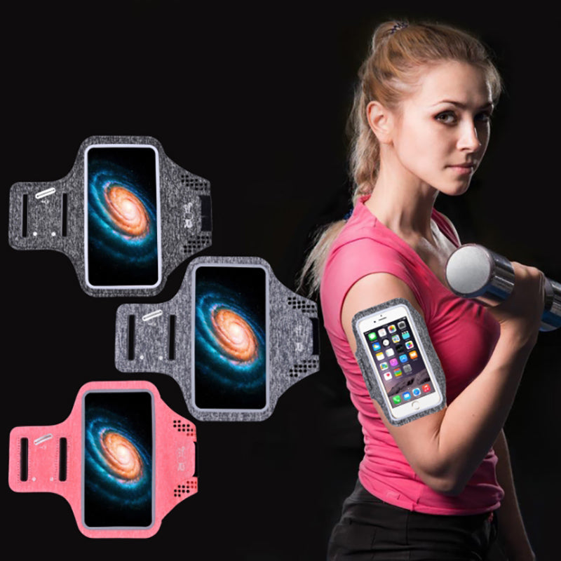 Crocox Sports Running Arm Bag Running Phone Holder Armband iPhone & Galaxy Cell