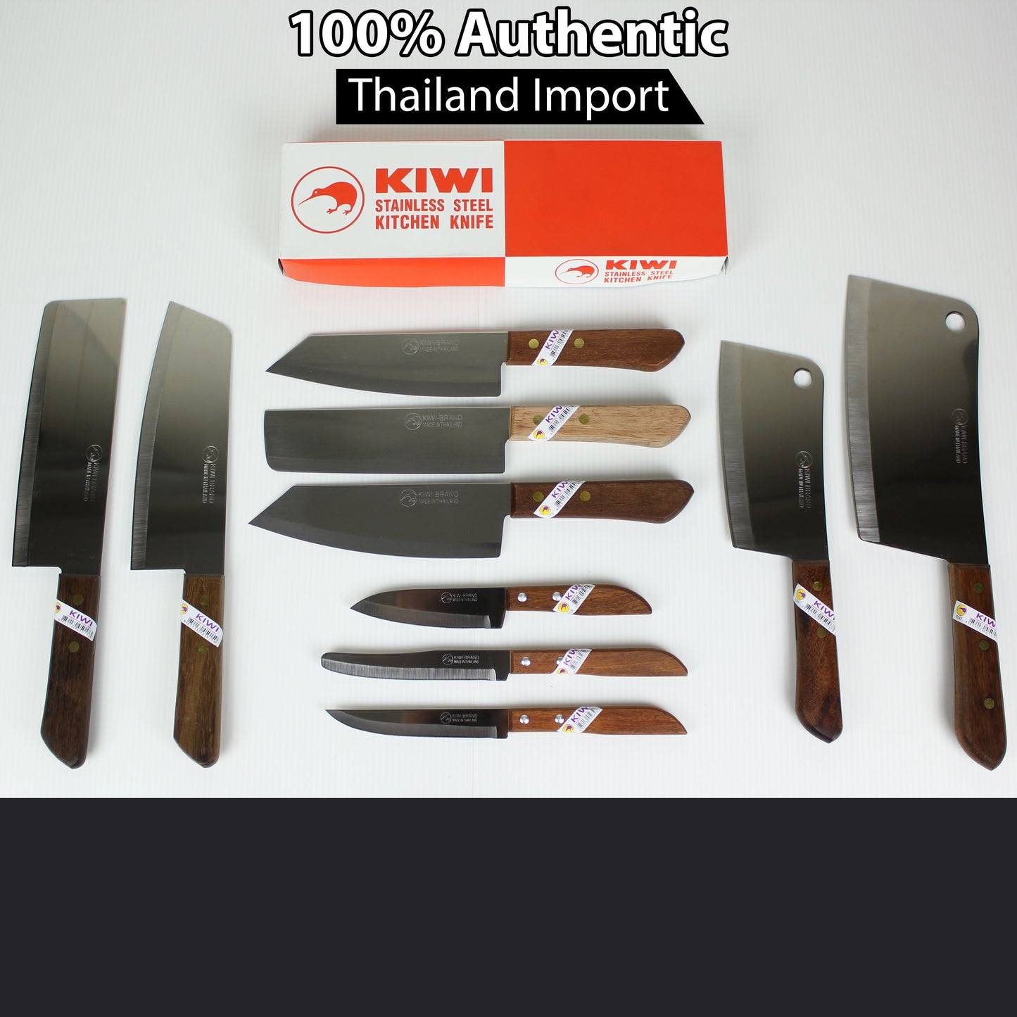KIWI KNIFE Kitchen Chef Knives Stainless Steel Blade - NO. 171 172 173 21 22 288