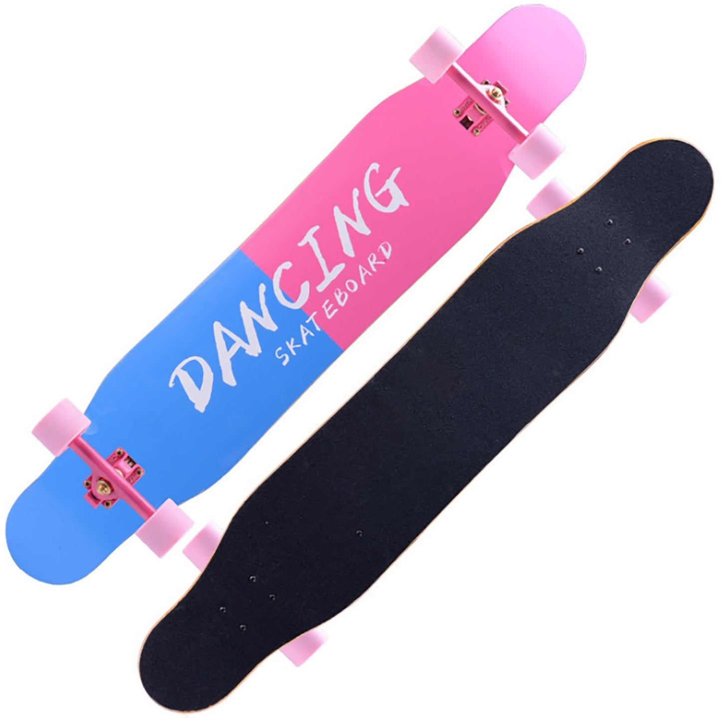 Crocox Adult Longboard Skateboard Complete Youth Beginner Maple Deck Outdoor