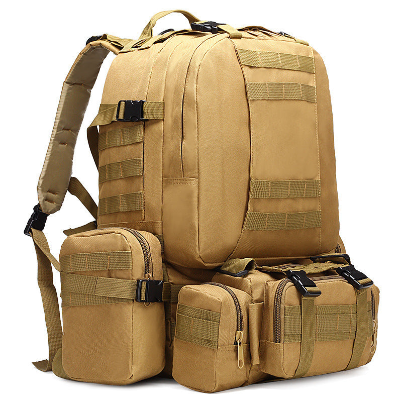 Crocox MOLLE Tactical Backpack Bag Military Pouches Rucksack Canvas Army Hiking