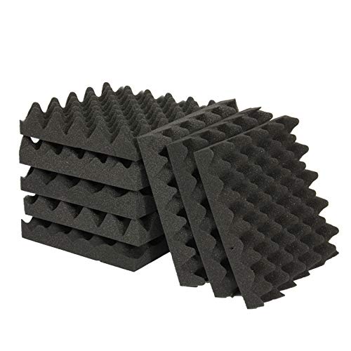 Sound Proofing Acoustic Panels Tiles Foam Studio Egg Shell Insulation Bass Traps