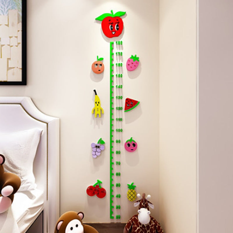 Truboo Height Chart Kids Wall Stickers Kids Measure Growth Wall Decals Removable