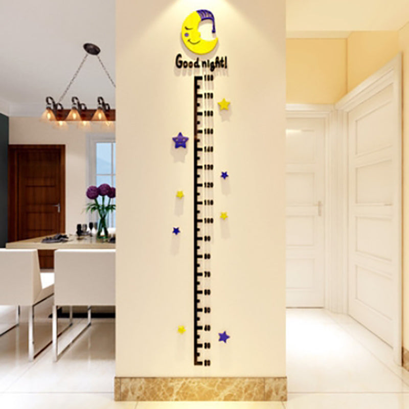 Truboo Height Chart Kids Wall Stickers Kids Measure Growth Wall Decals Removable
