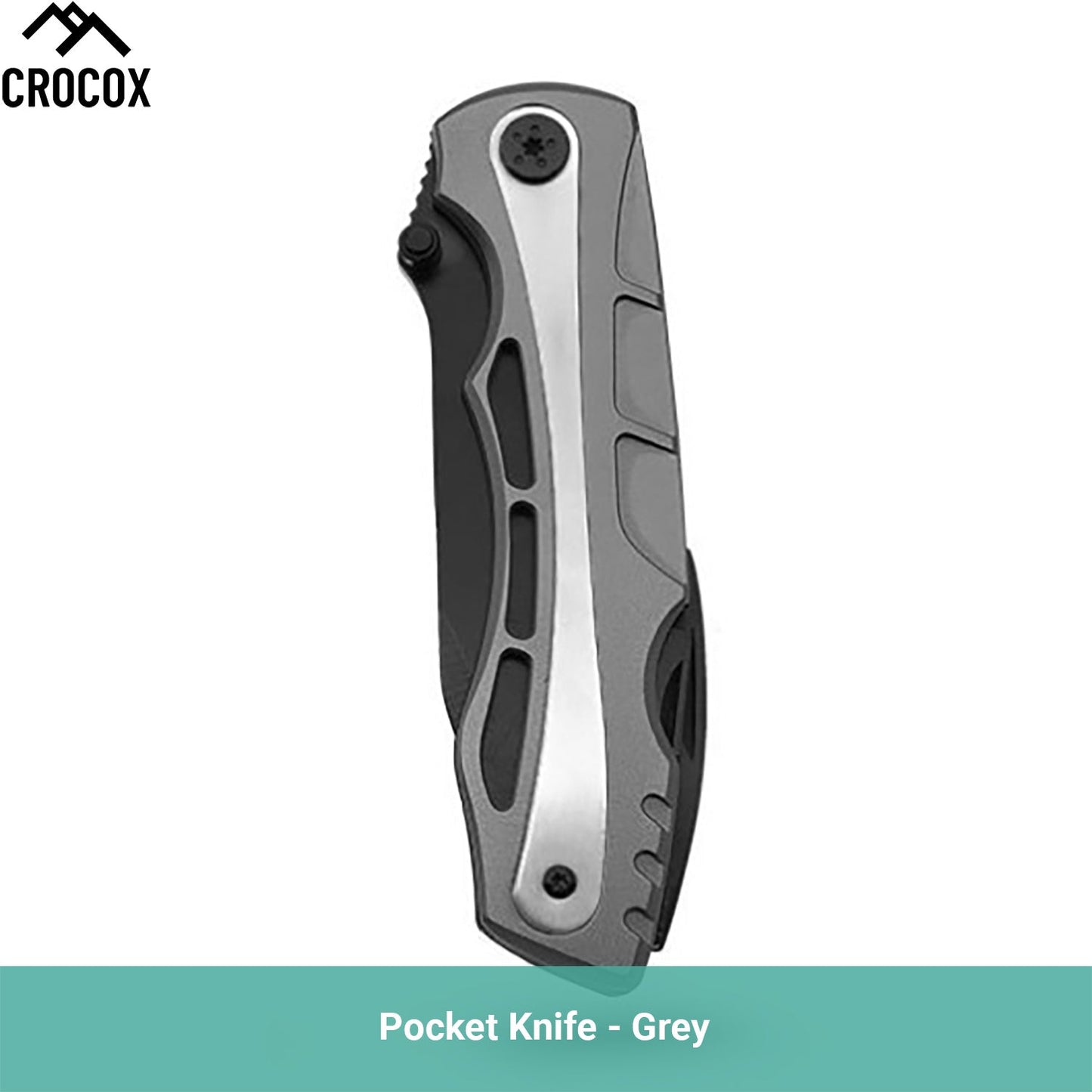 Crocox Mini EDC Folding Knife Utility Set Pocket Survival Tools Hunting Tactical