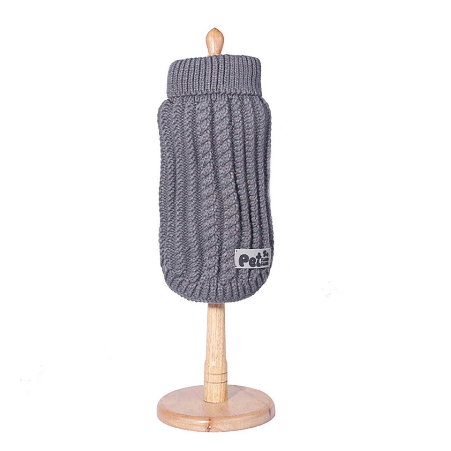 Pipers Dog Sweater Pet Clothes Coat Turtleneck Knitwear Classic Winter Warm