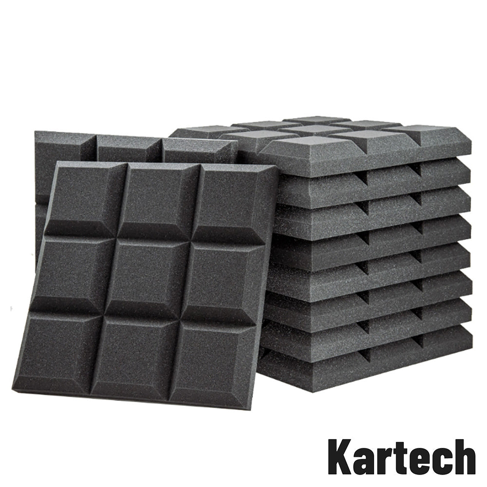Sound Proofing Acoustic Panels Tiles Foam Studio Egg Shell Insulation Bass Traps