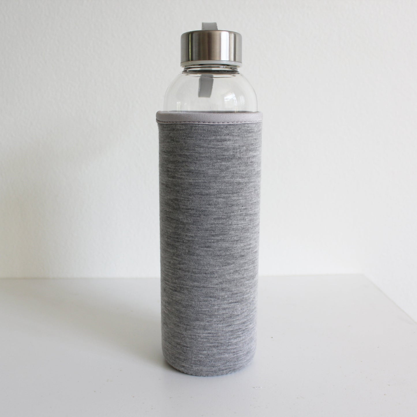 Glass Water Bottle 550ml BPA Free Sports Tea Crystal Bottles Juice Drinking Jug