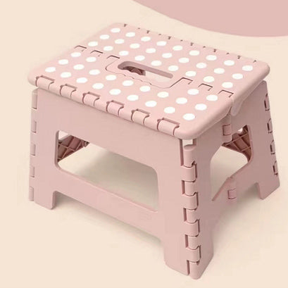 Folding Foot Stool Step Ladder Children Kids Plastic Footstool Stepladder Chair