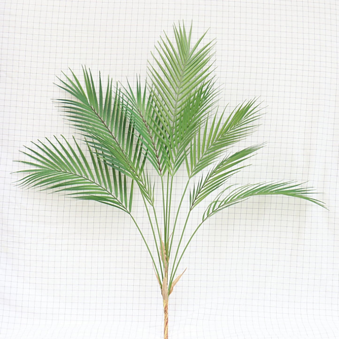 Landen Artificial Plants Fake Monstera Palm Leaves Real Touch Home Decoration