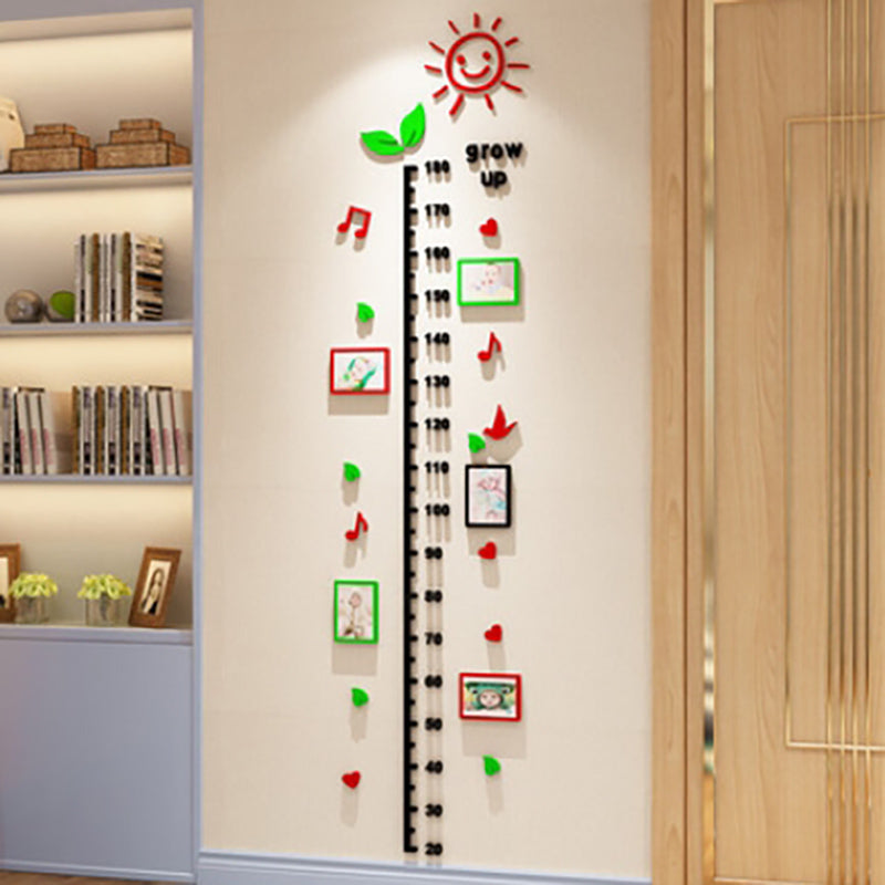 Truboo Height Chart Kids Wall Stickers Kids Measure Growth Wall Decals Removable