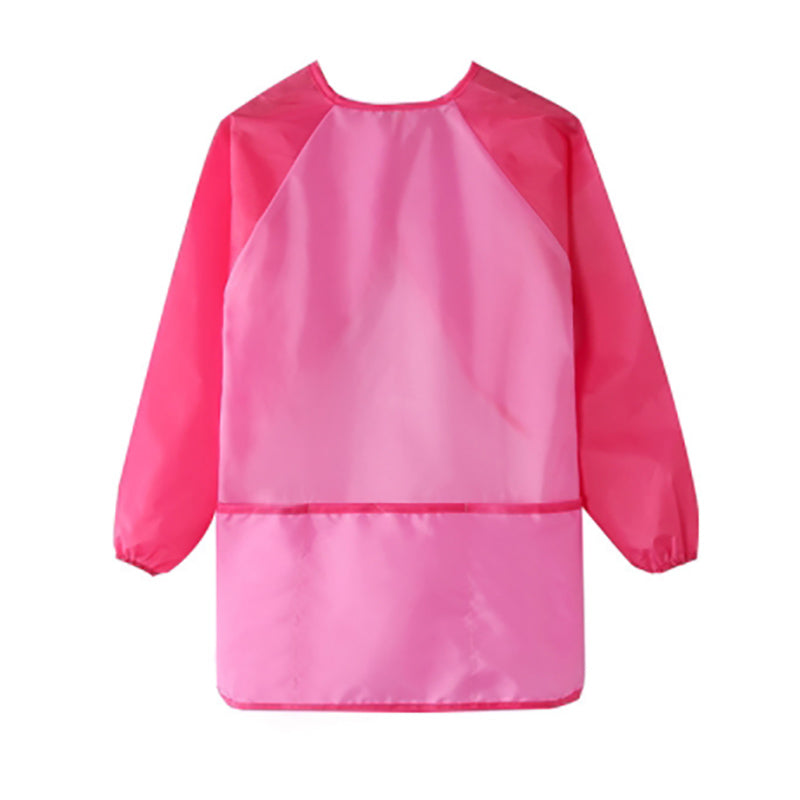 Lineguard Kids Art Aprons Children Craft Smock Sleeved Waterproof Roomy Pockets