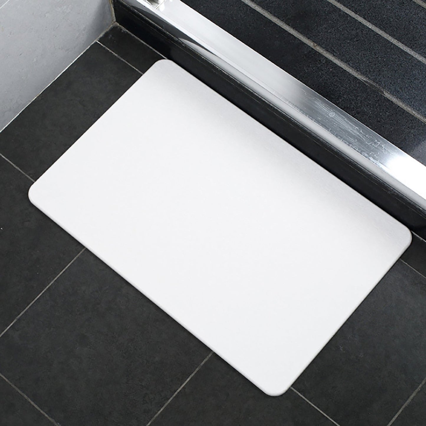 Lecluse Diatomaceous Earth Bath Mat Nonslip Absorbent Bath Mat Bathroom Floor Sh