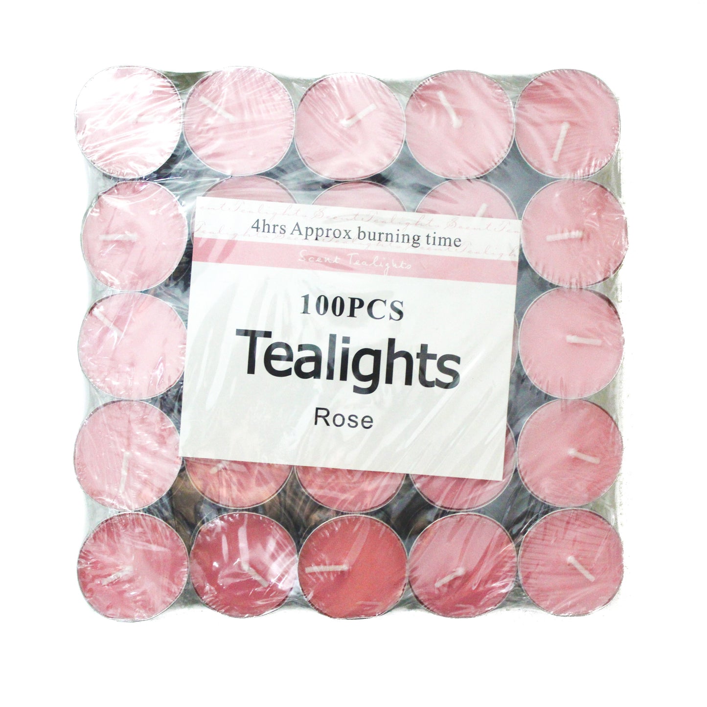 Scented Tea Light Bulk Tealight Candles 4 Hour Hours Burn Scent - 100pcs